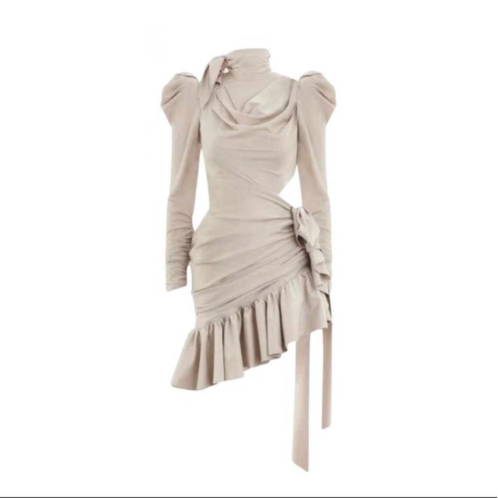 Zimmermann Unbridled Tempest Tucked Contour Dress